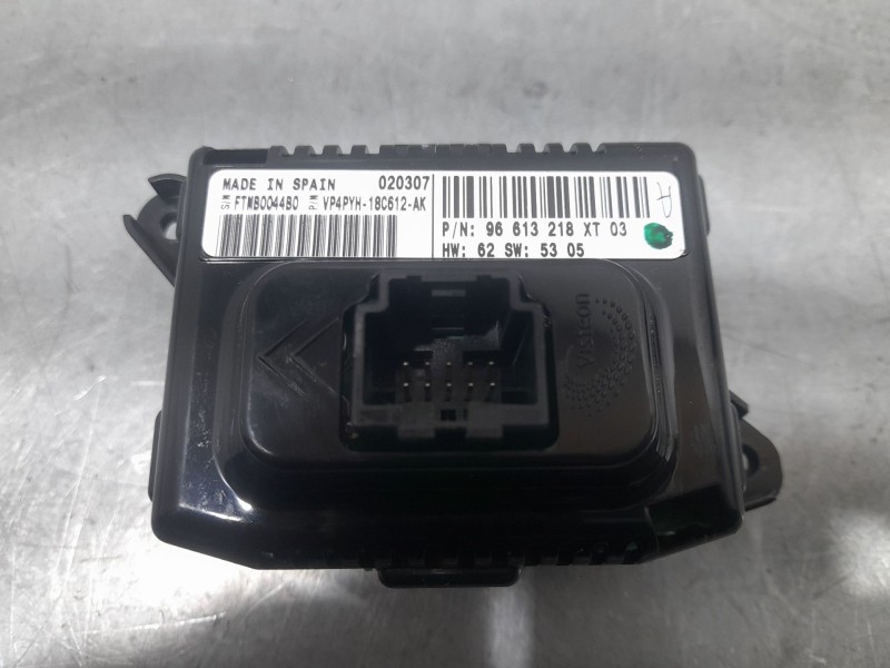 Recambio de mando multifuncion para citroën c6 (td_) 2.7 hdi referencia OEM IAM 96613218XT03 MANDO CLIMA TRASERO 