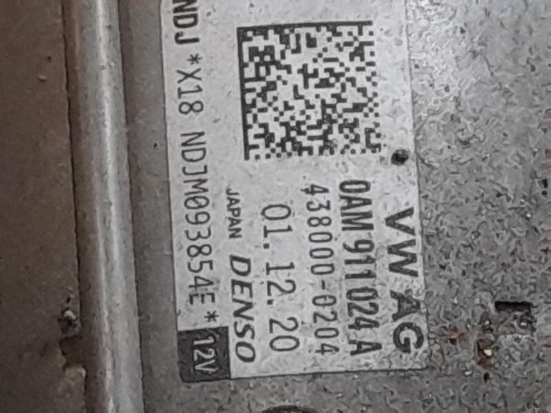 Recambio de motor arranque para volkswagen t-cross (c11, d31) 1.0 tsi referencia OEM IAM 0AM911024A 4380000204 