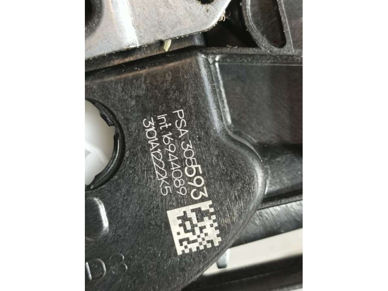 Recambio de cerradura puerta trasera derecha para peugeot 2008 (p1) active referencia OEM IAM 305593 16944089 ELECTRICA