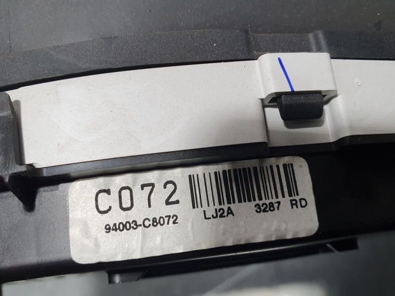 Recambio de cuadro instrumentos para hyundai i20 active trend referencia OEM IAM 94003C8072 A2C1215900001 CONTINENTAL