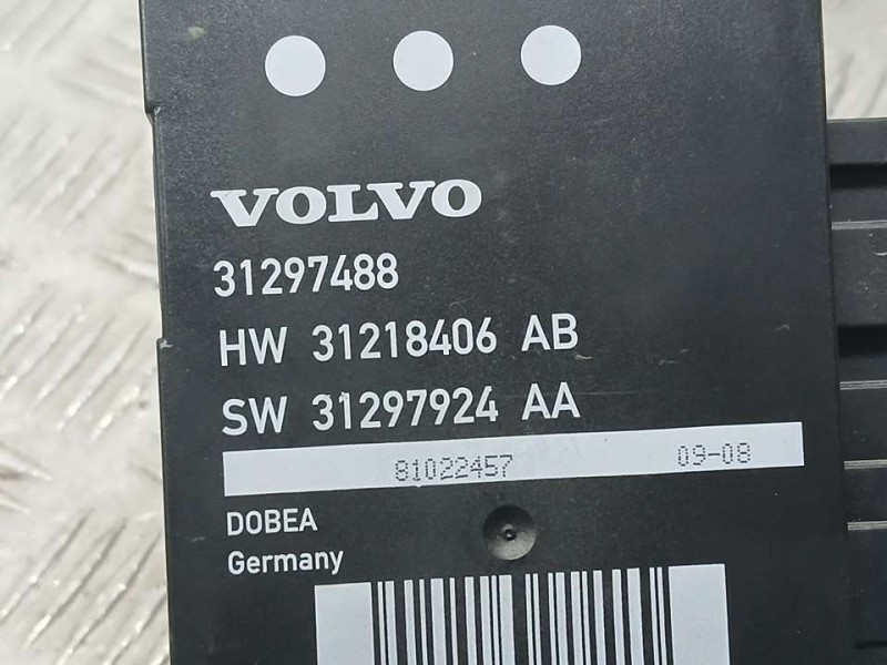 Recambio de modulo electronico para volvo xc60 kinetic 2wd referencia OEM IAM 31297488 31518406AB MODULO CIERRE PORTON