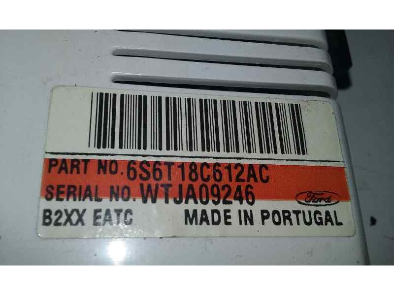 Recambio de mando climatizador para ford fiesta (cbk) ghia referencia OEM IAM 6S6T18C612AC  