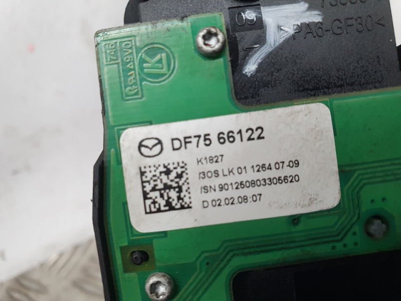 Recambio de mando luces para mazda 6 lim. (gh) 2.0 crtd 140cv active (5-ptas.) referencia OEM IAM DF7566122  