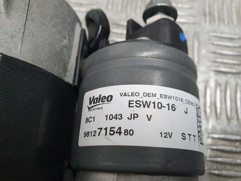 Recambio de motor arranque para peugeot 2008 (p1) active referencia OEM IAM 9812715480 ESW1016 VALEO