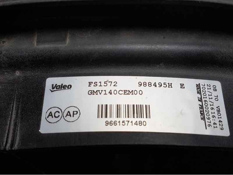 Recambio de electroventilador para citroën berlingo cuadro club l2 referencia OEM IAM 9661571480 988495H VALEO