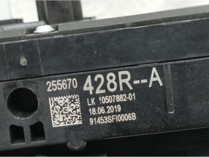 Recambio de mando luces y limpia para renault clio v experience referencia OEM IAM 255670428R 10507882 
