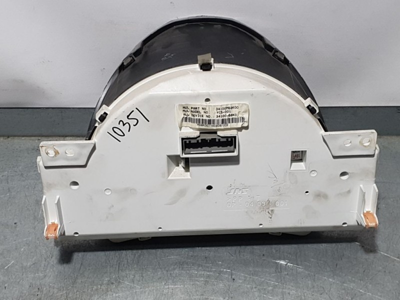 Recambio de cuadro instrumentos para suzuki alto amf 310 ga referencia OEM IAM 34100M68K00  