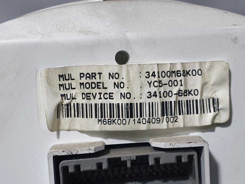 Recambio de cuadro instrumentos para suzuki alto amf 310 ga referencia OEM IAM 34100M68K00  