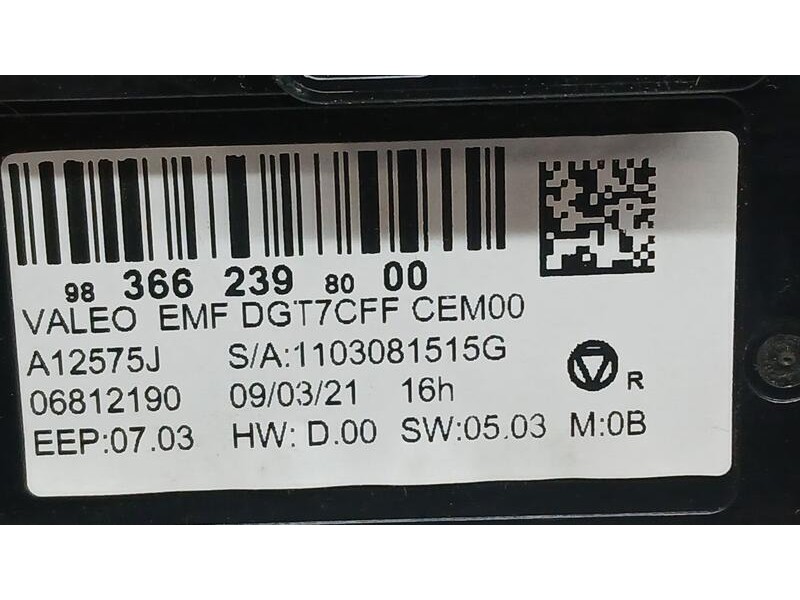 Recambio de sistema navegacion gps para peugeot 2008 (p1) active referencia OEM IAM 9836623980  A12575J