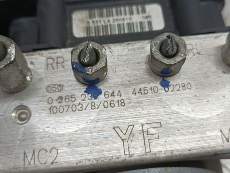 Recambio de abs para toyota auris active referencia OEM IAM 4451002280 0265232644 BOSCH