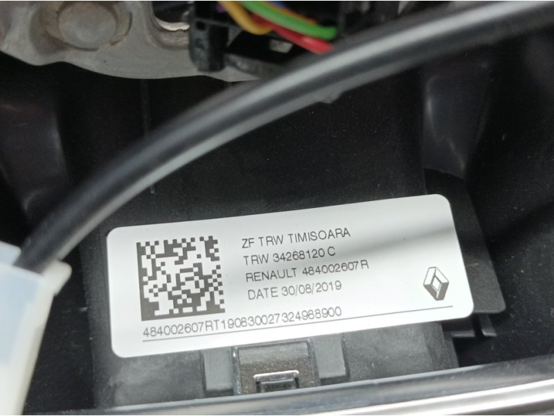 Recambio de volante para renault clio v experience referencia OEM IAM 484002607R 34268120C ZF TRW