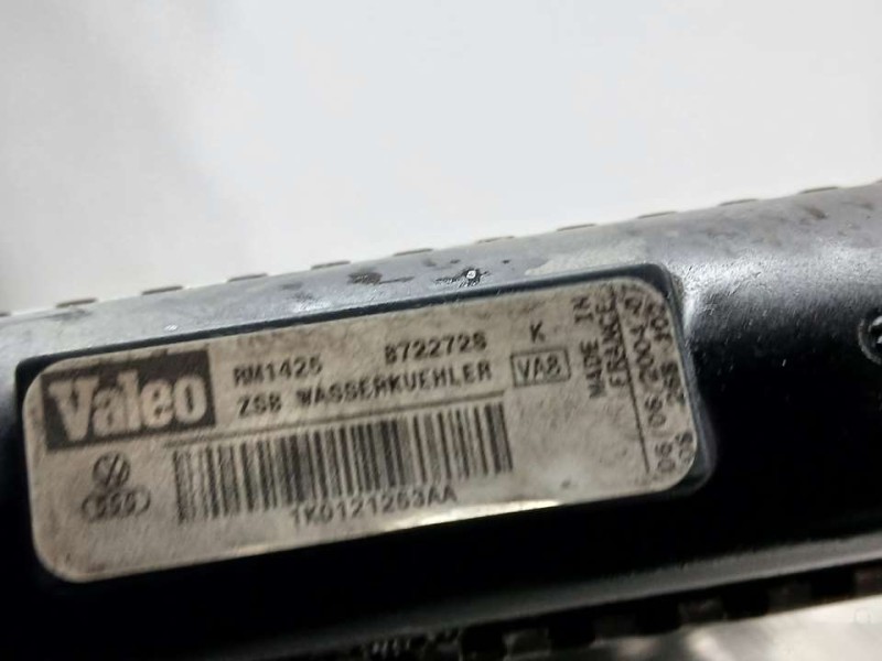 Recambio de radiador agua para seat altea (5p1) select referencia OEM IAM 1K0121253AA 8722728 VALEO