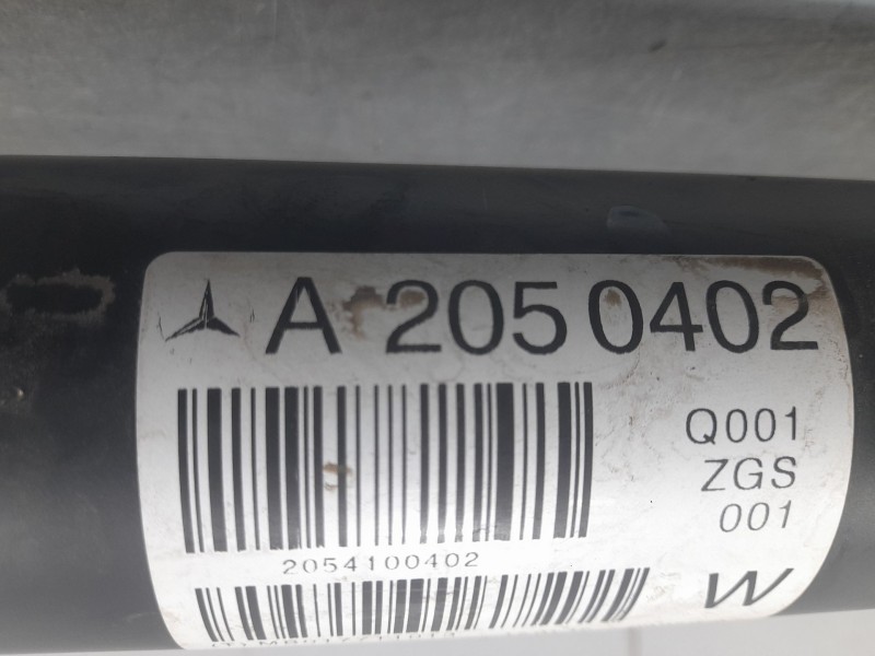 Recambio de transmision central para mercedes-benz clase c descapotable (a205) c 220 d (205.404) referencia OEM IAM A2054100402 