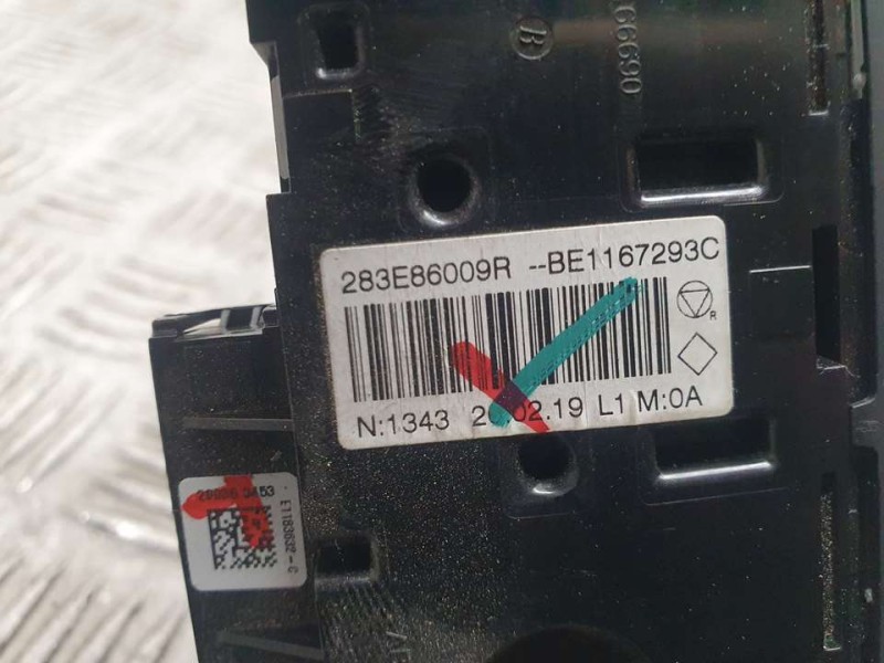 Recambio de mando multifuncion para renault captur ii experience referencia OEM IAM 283E86009R BE1167293C 