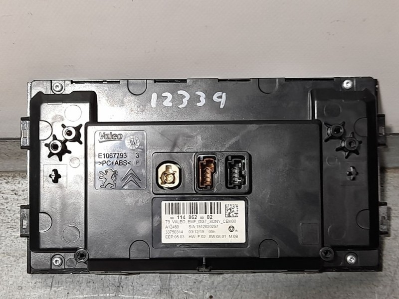 Recambio de sistema navegacion gps para peugeot 308 style referencia OEM IAM 9811486280 33750314 VALEO