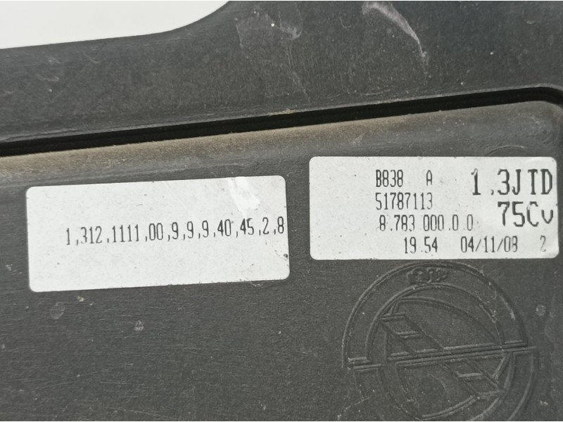 Recambio de electroventilador para ford ka (ccu) titanium referencia OEM IAM 51787113 878300000 