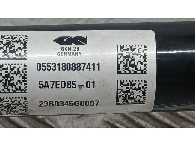 Recambio de transmision trasera izquierda para bmw ix (i20) xdrive 50 referencia OEM IAM 5A7ED85  23B0345G0007