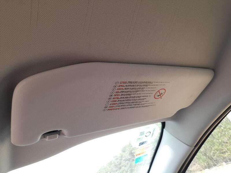 Recambio de parasol derecho para peugeot 2008 i (cu_) 1.2 vti referencia OEM IAM 16079192PR  