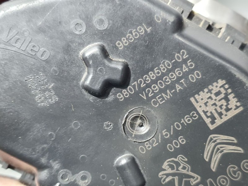 Recambio de caja mariposa para peugeot 3008 allure referencia OEM IAM 9807238580 V29039645 VALEO