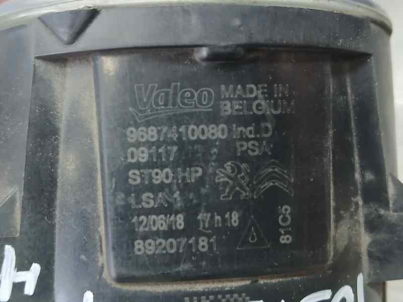 Recambio de faro antiniebla derecho para peugeot 5008 allure referencia OEM IAM 9687410080 89207181 VALEO