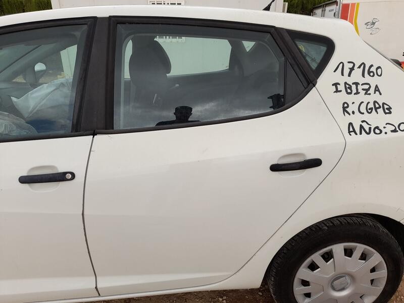 Recambio de puerta trasera izquierda para seat ibiza iv (6j5, 6p1) 1.2 referencia OEM IAM 6J4833055  