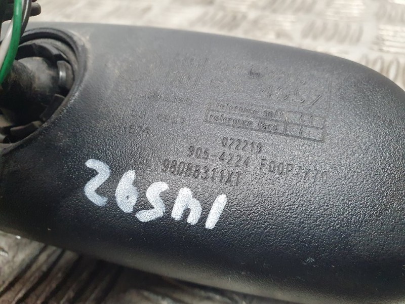 Recambio de espejo interior para peugeot 3008 allure referencia OEM IAM 98088311XT  