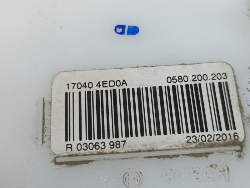 Recambio de aforador para renault kadjar zen referencia OEM IAM 170404ED0A 0580200203 