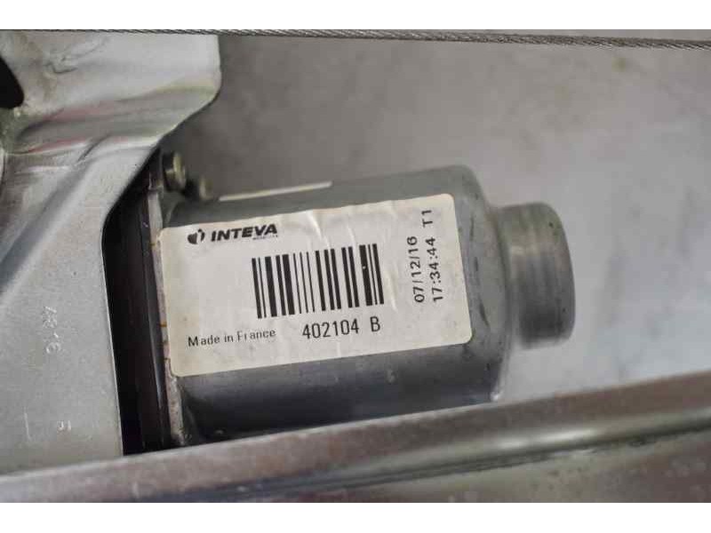 Recambio de elevalunas delantero derecho para citroën berlingo station wagon feel referencia OEM IAM 9802389180 2 PINS ELECTRICO