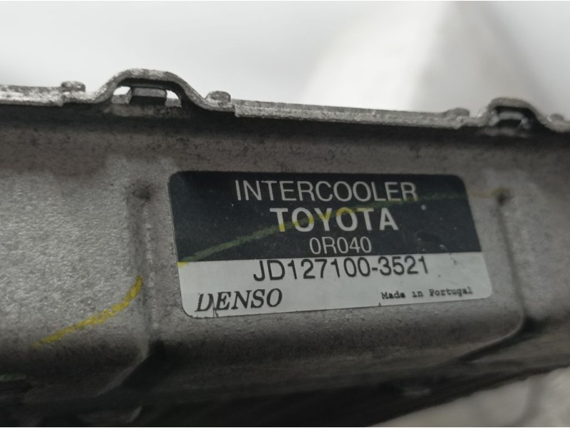 Recambio de intercooler para toyota verso active referencia OEM IAM 1271003521  DENSO