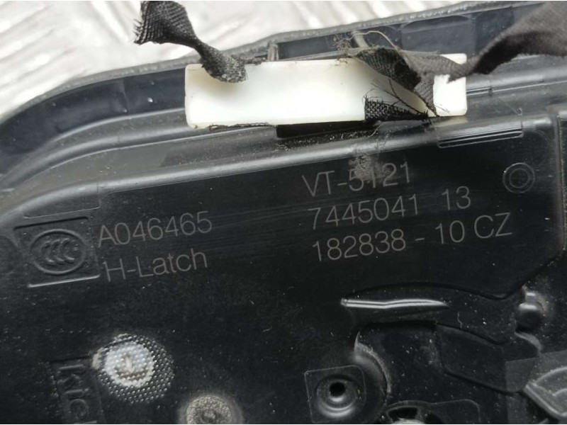 Recambio de cerradura puerta delantera izquierda para bmw serie x1 (u11) sdrive 1.8i referencia OEM IAM 7445041 18283810CZ ELECT