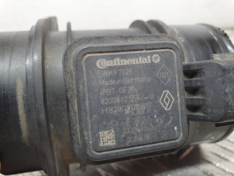 Recambio de caudalimetro para renault megane iii berlina 5 p expression referencia OEM IAM 8200682558B 5WK97021 CONTINENTAL