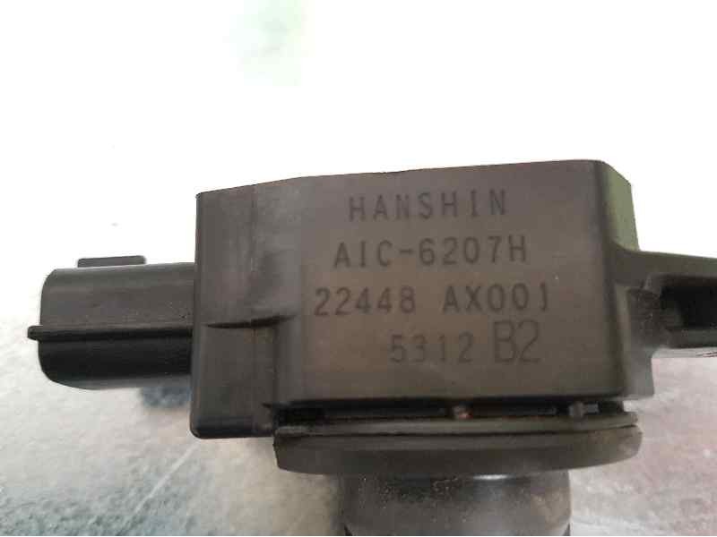 Recambio de bobina encendido para nissan micra (k12e) acenta referencia OEM IAM 22448AX001 AIC6207H HANSHIN