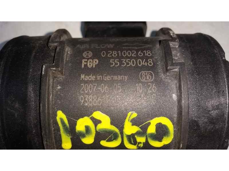 Recambio de caudalimetro para opel astra h ber. edition referencia OEM IAM 0281002618 55350048 BOSCH