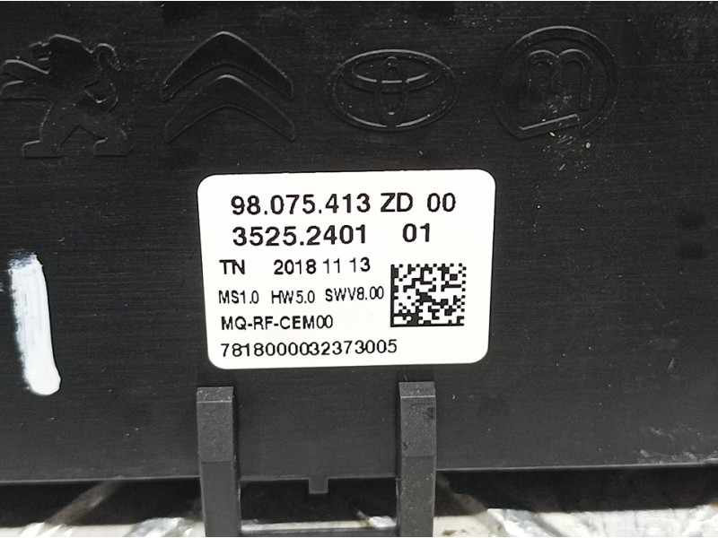 Recambio de mando climatizador para opel combo cargo (e) edition referencia OEM IAM 98340409ZD 35252401 