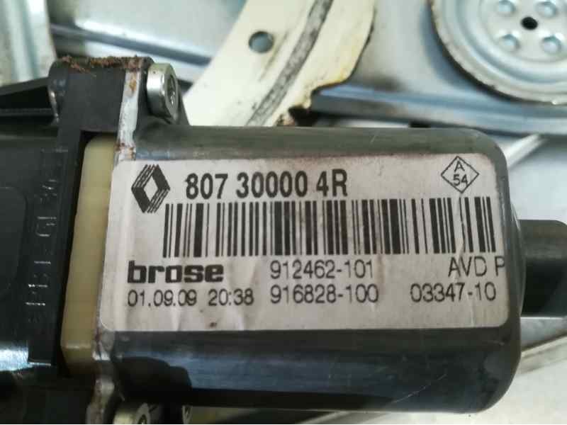 Recambio de elevalunas delantero derecho para renault megane iii berlina 5 p expression referencia OEM IAM 807300004R 6 PINS ELE