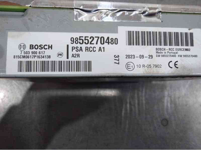 Recambio de sistema audio / radio para peugeot 208 (p2) active pack referencia OEM IAM 9855270480  BOSCH