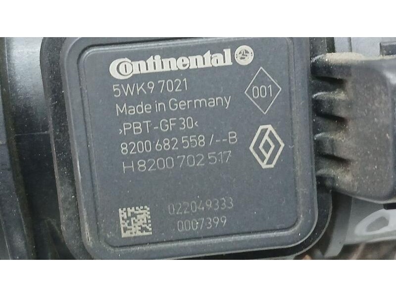 Recambio de caudalimetro para nissan juke (f15) 1.5 dci referencia OEM IAM 8200702517 CONTINENTAL 5WK97021