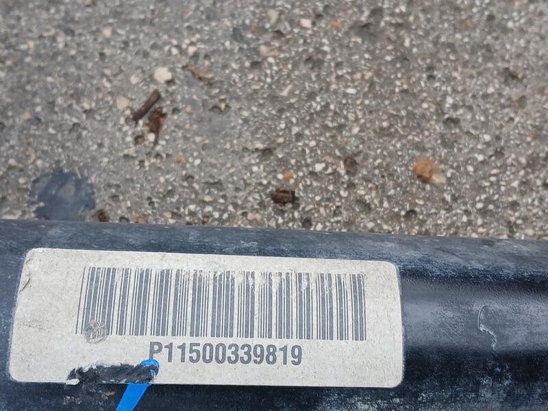 Recambio de puente trasero para opel combo cargo (e) edition referencia OEM IAM 9822650080  11500339819