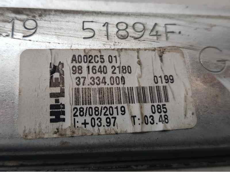 Recambio de elevalunas delantero izquierdo para peugeot 208 1.6 e-hdi fap referencia OEM IAM  6 PINS ELECTRICO