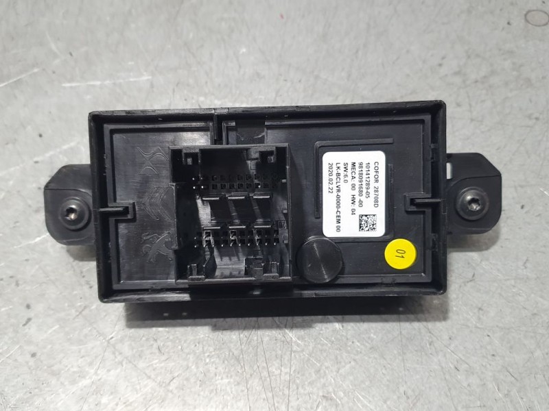 Recambio de modulo electronico para ds 7 crossback be chic referencia OEM IAM 9818091680 1014128905 