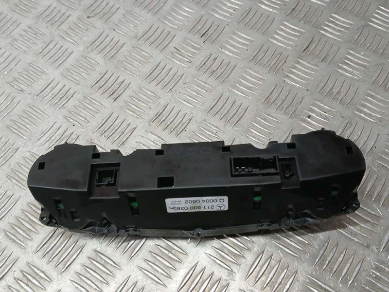 Recambio de mando climatizador para mercedes-benz clase e (w211) berlina e 220 cdi (211.006) referencia OEM IAM 211830385 000408