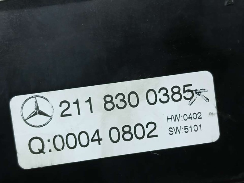 Recambio de mando climatizador para mercedes-benz clase e (w211) berlina e 220 cdi (211.006) referencia OEM IAM 211830385 000408