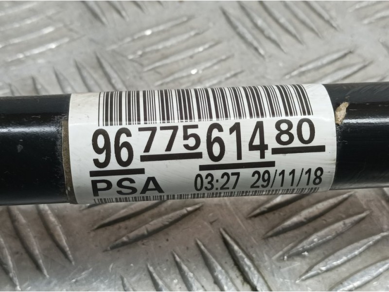 Recambio de transmision delantera izquierda para opel combo cargo (e) edition referencia OEM IAM 9677561480  