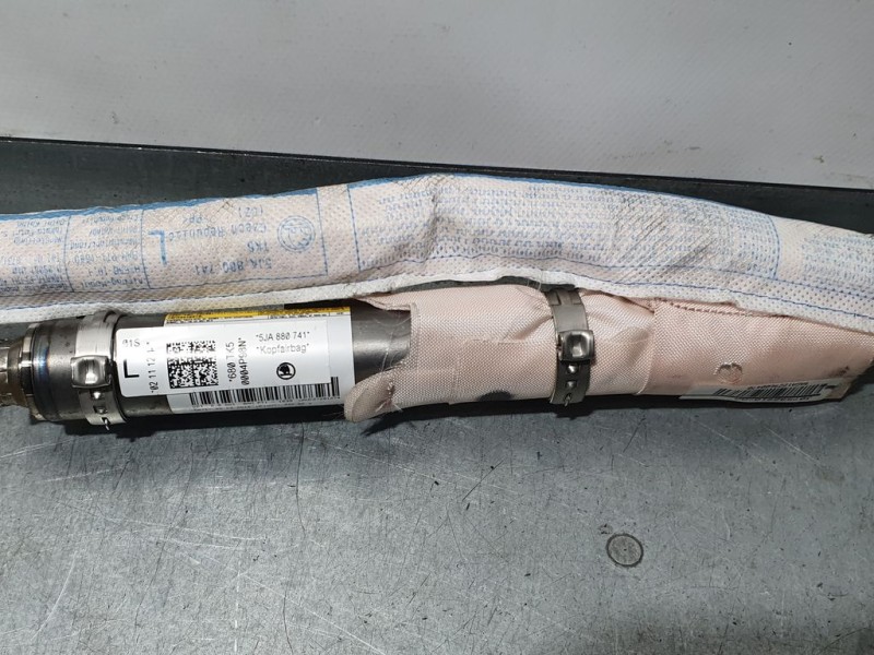 Recambio de airbag cortina delantero izquierdo para seat toledo (kg3) style referencia OEM IAM 5JA880741  
