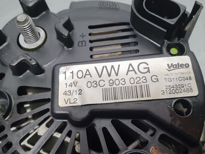 Recambio de alternador para seat toledo (kg3) style referencia OEM IAM 03C903023G 2543291C VALEO