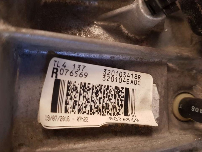Recambio de caja cambios para nissan qashqai (j11) acenta referencia OEM IAM TL4137 B076569 6VELOCIDADES