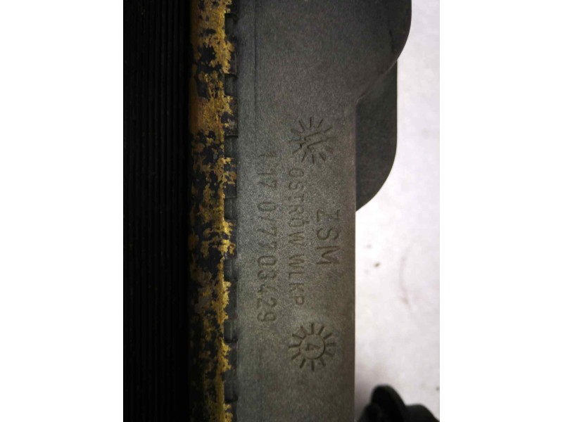 Recambio de radiador agua para fiat cinquecento (170) 0.7 referencia OEM IAM 11707703429  