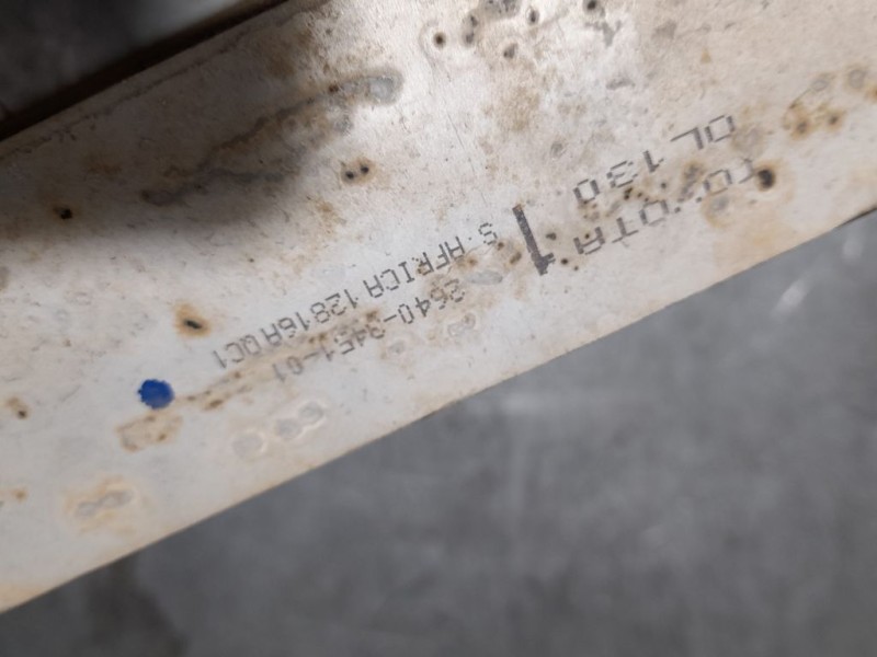 Recambio de intercooler para toyota hilux (kun) double cab 4x4 referencia OEM IAM 2640345101  