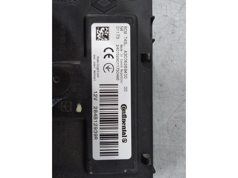 Recambio de modulo electronico para renault express van referencia OEM IAM 284b12939r a3c06268400 Continental