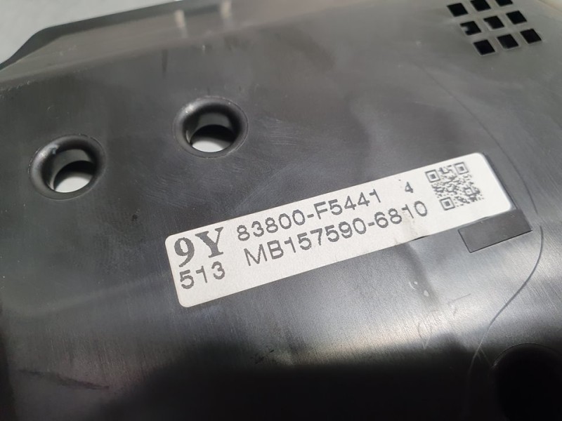 Recambio de cuadro instrumentos para toyota yaris hybrid advance referencia OEM IAM 83800F5441 MB1575906810 